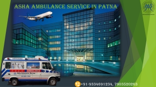 One of the Best Medical Road Ambulance Services |ASHA