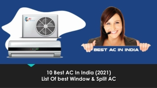 10 Best AC In India 2021