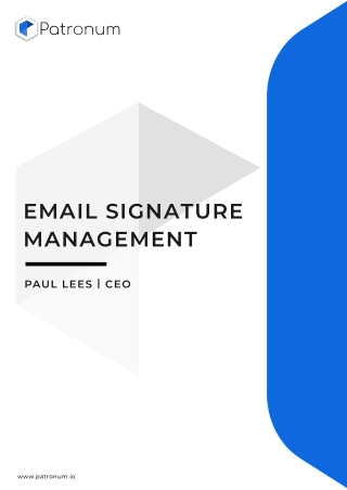 Gmail email signature