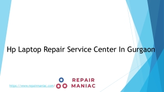 Hp Laptop Repair Service Center In Gurgaon