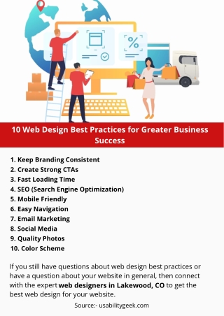 10 Web Design Best Practices for Greater Business Success