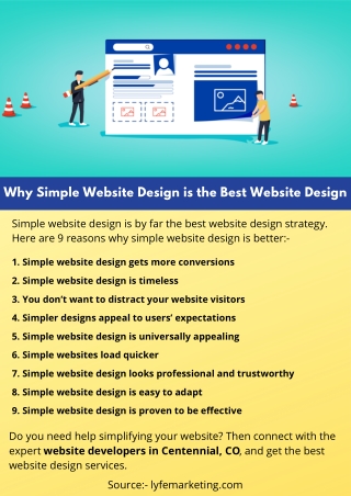 Why Simple Website Design is the Best Website Design