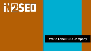 White Label SEO Company - In2SEO