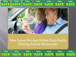 Now Learn Driving Within Days Easily Driving School Silverwater