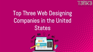 Top Three Web Designing Companies in the United States