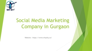 Social Media Marketing Company in Gurgaon