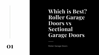 Roller Garage Doors vs Sectional Garage Doors. Which is Best?  - Best Door