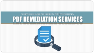 Achieve High-Class Accessibility with Professional PDF Remediation Services