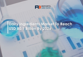 Dairy Ingredients Market Business Opportunities, Statistics and Industry Analysis Report by 2027