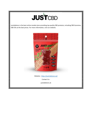 cbd gummies|Justcbdstore.uk