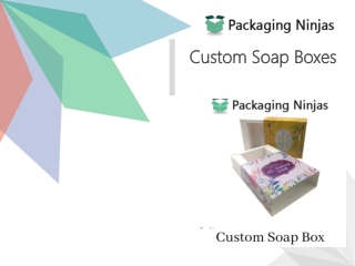 Get 30% Discount Custom Soap Boxes at PackagingNinjas