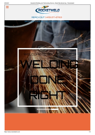 Now get the best industrial welding services from Rocketweld
