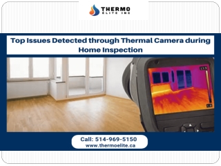 Top Issues Detected Through Thermal Camera During Home Inspection