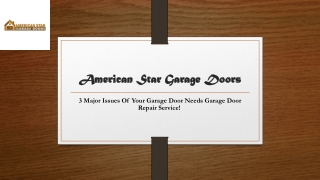 Garage Door Repair Company in Torrance