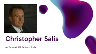 An Expert of SAP Business Tools-Christopher Salis