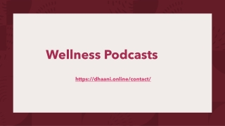 Wellness Podcasts