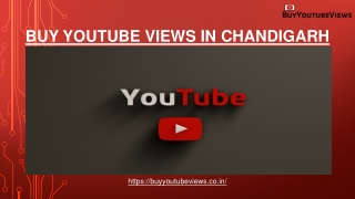 How to buy YouTube views in Chandigarh at affordable price