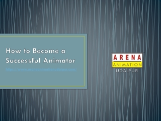 How to Become a Successful Animator