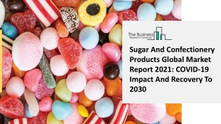 2021 Sugar And Confectionery Products Market Size, Growth, Drivers, Trends And Forecast