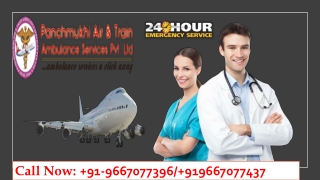 Gain the Superior Air and Train Ambulance Service in Dimapur for Safe Journey