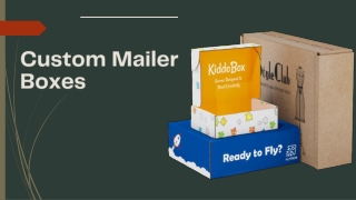 Custom Mailer Boxes Wholesale | Custom Subscription Boxes!