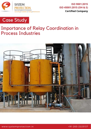 Case Study - Importance of Relay Coordination in Process Industries