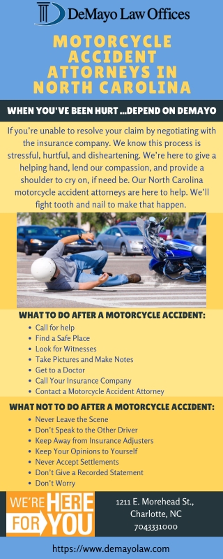 Motorcycle Accident Attorneys in North Carolina