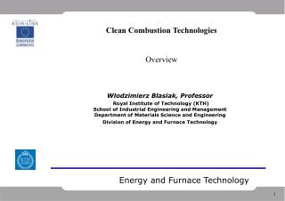 Energy and Furnace Technology