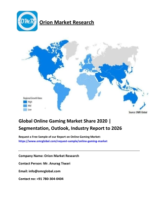 Global Online Gaming Market Size & Growth Analysis Report 2026