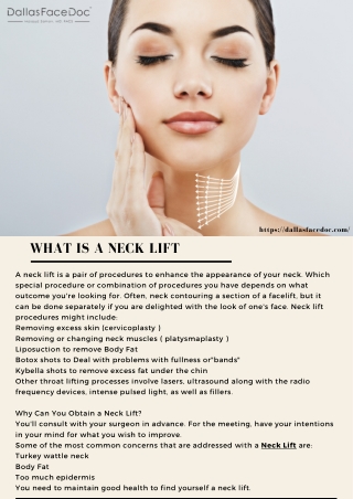 What Is A Neck Lift