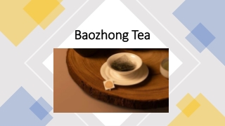 Baozhong Tea |Health benefits |Kim'C market