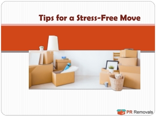 Tips for a Stress-Free Move