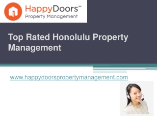 Top Rated Honolulu Property Management - www.happydoorspropertymanagement.com