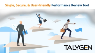 Single, Secure, & User-Friendly Performance Review Tool