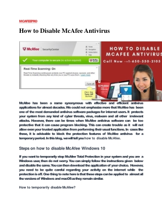 McAfee live safe