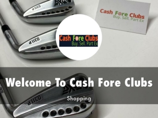 Information Presentation Of Cash Fore Clubs