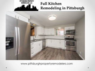 Full Kitchen Remodeling in Pittsburgh - www.pittsburghpropertyremodelers.com