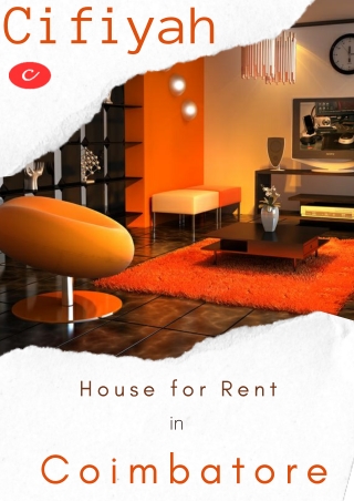 House for rent in Coimbatore- Why people choose Individual House?