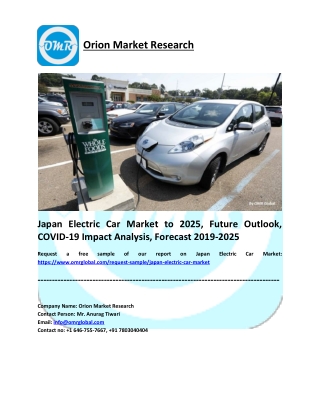 Japan Electric Car Market Share: Trends, Key Players, Industry Analysis Report to 2025