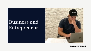 Business and Entrepreneurs