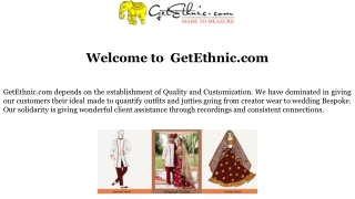 Indian Wedding Sherwani For Men | GetEthnic