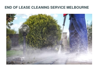 End of Lease Cleaning Melbourne - Cleaning Service