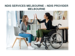 ndis services melbourne - ndis provider melbourne