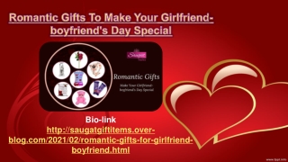 Romantic Gifts For Girlfriend Boyfriend