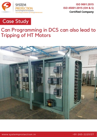 Case Study - Can Programming in DCS can also lead to Tripping of HT Motors