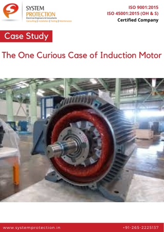 Case Study - The One Curious Case of Induction Motor