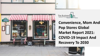 Convenience, Mom And Pop Stores Market Share, Demand Analysis, Growth, Trends And Forecast 2025