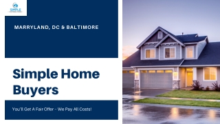 Sell my house fast in DC | Simple Homebuyers