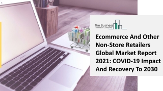 Ecommerce And Other Non-Store Retailers Market Analysis Report, Share, Trends, Overview 2021-2025