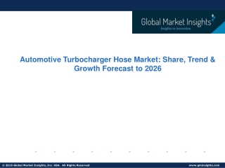 Automotive Turbocharger Hose Market Growth Potential & Forecast, 2026